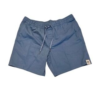 NWT George Above The Knee Pull On Shorts 8" Inseam Blue Mens Large